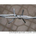 Anping barbed tape wire factory/Gal barbed wire from anping weihao